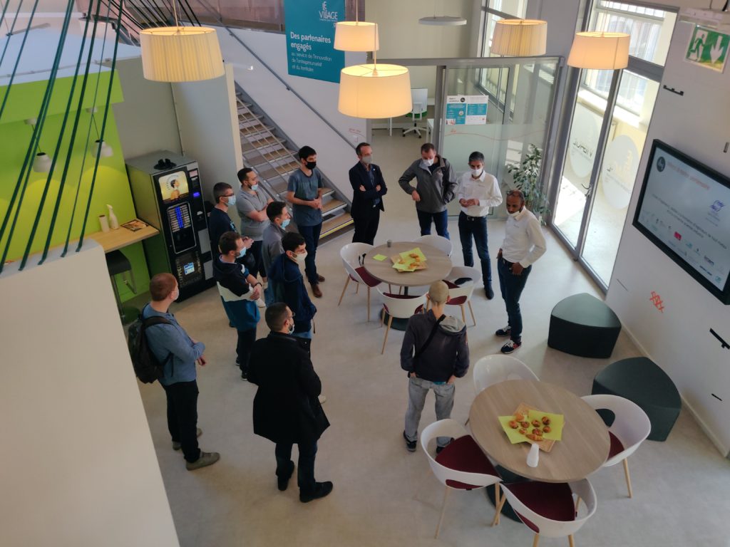 Equipe META 2i dans les nouveaux locaux